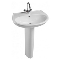 LAVABO HUNO BL 55CM E1282F-00